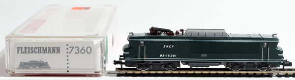 Consignment 7360 - Fleischmann 7360 French Electric Locomotive BB 15001 of the SNCF