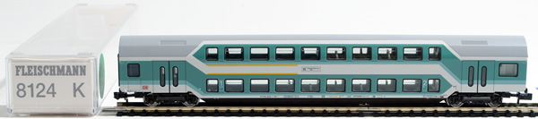 Consignment 8124 - Fleischmann 8124 1/2 Class Double Decker Passenger Coach