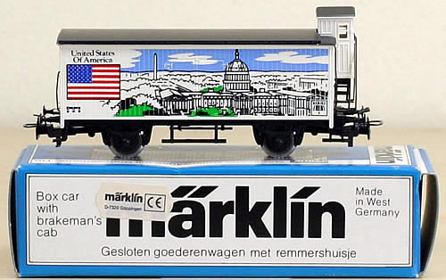 Consignment 82555a - Marklin 82555a USA Country Box Car