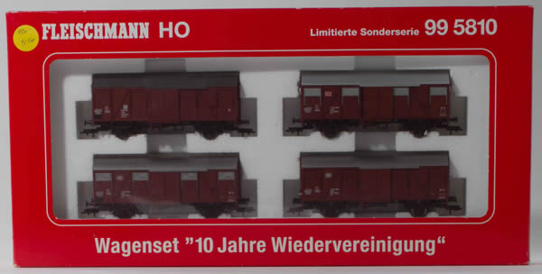 Consignment 995810 - German Boxcar Set 2 Axle of the DB, DR, and DB-AG