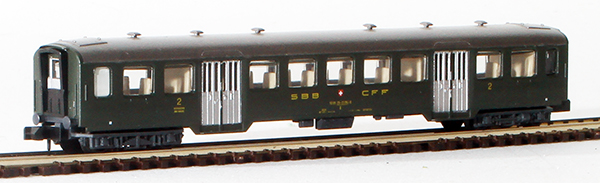 Consignment AR3716 - Arnold Swiss Second Class Passenger Car of the SBB