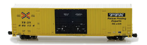 Consignment AZ90401-3 - AZL 90401-3 - Set of 4 60 Gunderson High Cube Boxcars TTX