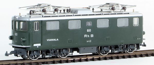 Consignment BE1250 - Bemo Swiss Electric Locomotive 4/4 610 of the RhB