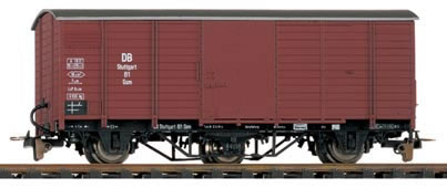 Consignment BE2004812 - Bemo German Closed Freight Wagon G 82 of the DB