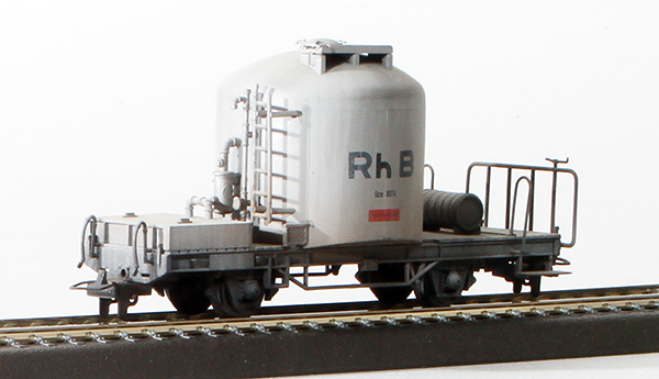 Consignment BE2259 - Bemo Swiss Professionally Weathered Silo Tank Car of the RhB