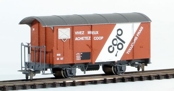 Consignment BE2274327 - Bemo Swiss Goods Wagon Achetez Coop of the MOB