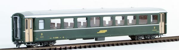 Consignment BE3050 - Bemo 3050 - 2nd Class Passenger Coach Green
