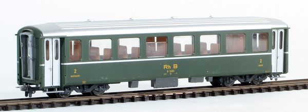 Consignment BE3055 - Bemo Swiss 2nd Class Passenger Car of the RhB 