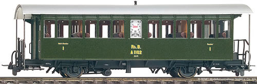 Consignment BE3232142 - Bemo Swiss 1st Class Passenger Car of the RhB
