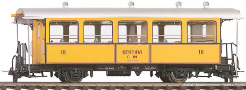 Consignment BE3238164 - Bemo Swiss 3rd Class Passenger Car La Bucunada of the RhB