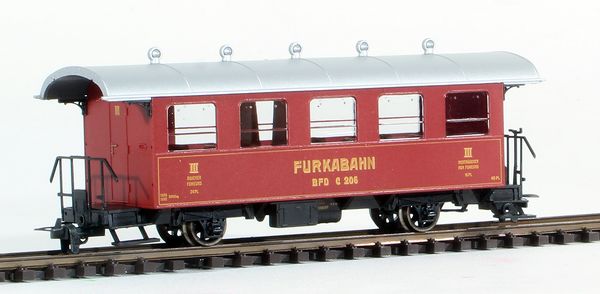 Consignment BE3239206 - Bemo Swiss Furkabahn 3rd Class Coach