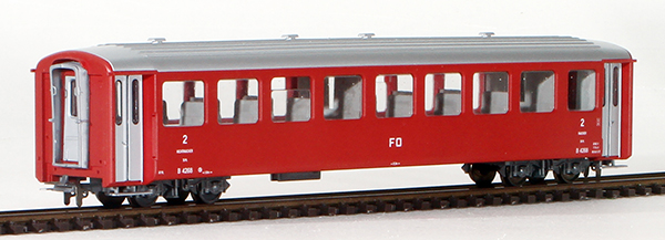 Consignment BE3266208 - Bemo Swiss 2nd Class Passenger Car of the FO
