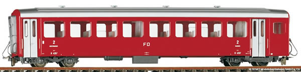 Consignment BE3267207 - Bemo Swiss 2nd Class Passenger Car of the FO