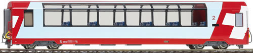 Consignment BE3289121 - Bemo Swiss Glacier Express 2nd Class Panorama Car of the RhB