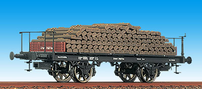 Consignment BR2079 - Brawa 2079 Flat Car with Sleepers