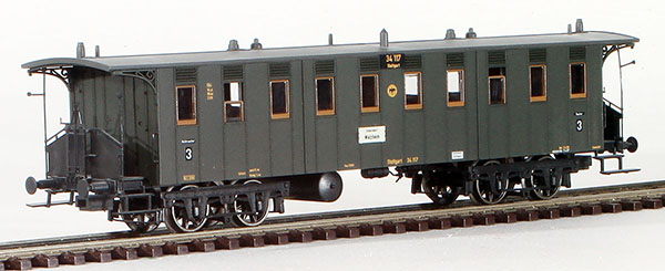 Consignment BR2171 - Brawa German 3rd Class CCi 76 Coach of the DRG