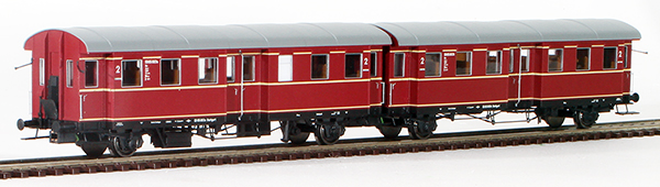 Consignment BR2420 - Brawa German Double-Trailer for ET 65 of the DB