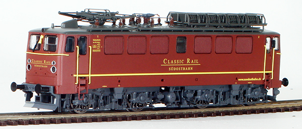 Consignment BR43018 - Brawa Swiss Electric Class Ae 476 of the SOB