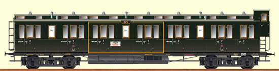 Consignment BR45256 - Brawa 45256 - Compartment Coach 1st/2nd Class K.P.E.V.