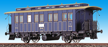 Consignment BR45602 - Brawa 45602 Sleeping Car of the KWStE