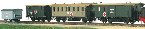 Consignment BR45970 - Brawa 45970 Hospital Train of the K.W.St.E.