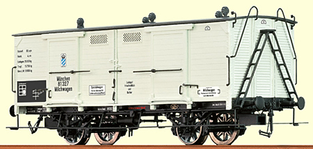 Consignment BR48650 - Brawa 48650 Milk Car of the K.Bay.Sts.E.B.
