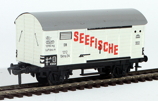 Consignment FL1212 - Fleischmann German Seefische (Tin) Boxcar of the DB