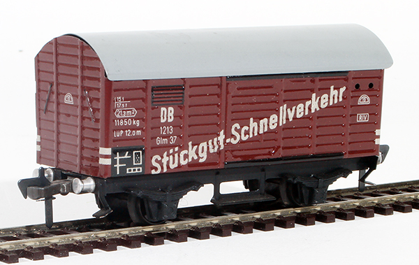 Consignment FL1213 - Fleischmann German Stuckgut-Schnellverkehr (Tin) Boxcar of the DB