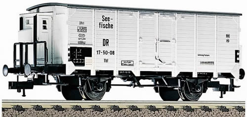 Consignment FL5348 - Refrigerated wagon, with brakemans cab, type Thf Seefische of the DR