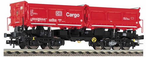 Consignment FL5530 - High capacity self-unloading hopper wagon, with handbrake, type Fans 128 of the DB AG (DB-Cargo)
