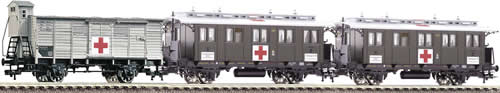 Consignment FL581206 - Fleischmann 581206 - 3pc wagon military hospital set