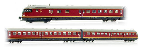 Consignment FL741272 - Fleischmann 741272 - Diesel Rail Train VT 12.5 DB w.Sound                  