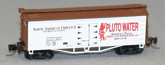 Consignment FN5005 - Father Nature 5005 - Billboard Reefer Car Pluto Water