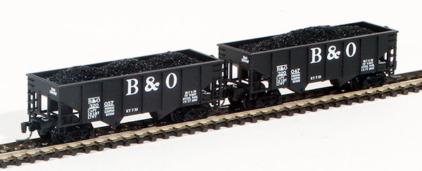 Consignment FT2010-2 - Full Throttle American 2-Piece Rib-Side Hopper Set of the B & O