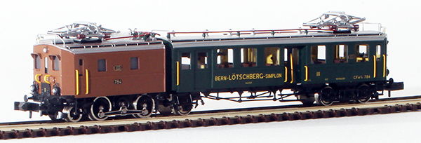 Consignment FU1151 - Fulgurex Swiss Electric Locomotive CFe 2/6 of the BLS