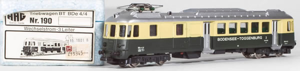 Consignment HAG190 - HAG 190 Swiss Electric Railcar Bde 4/4 of the SBB