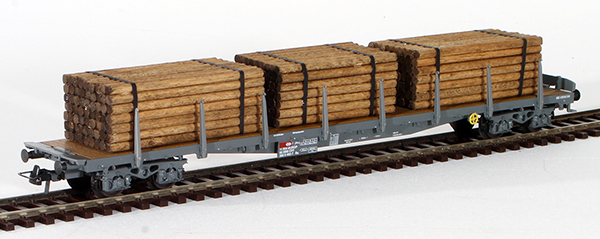 Consignment HAG362 - HAG 362 Stake Car with Wood Log Load