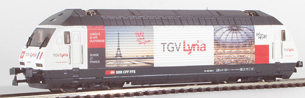 Consignment HAG80013-32 - HAG 80013-32 Swiss Electric Class Re 460 of the SBB TGV Lyria (Sound)