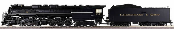Consignment HR2051 - Rivarossi HR2051 USA Steam Locomotive Allegheny of the Chesapeake & Ohio (DCC Sound Decoder)