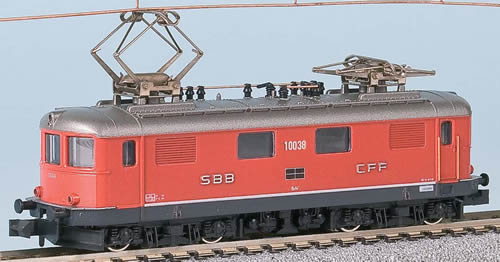 Consignment KAK11602 - Kato HobbyTrain Lemke K11602 - Swiss Electric Locomotive Re 4/4 I 10038 of the SBB