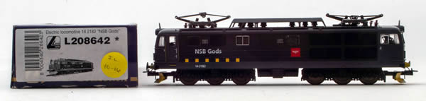 Consignment L208642 - Lima 208642 Norwegian Electric Locomotive 14 2182 NSB Gods of the 