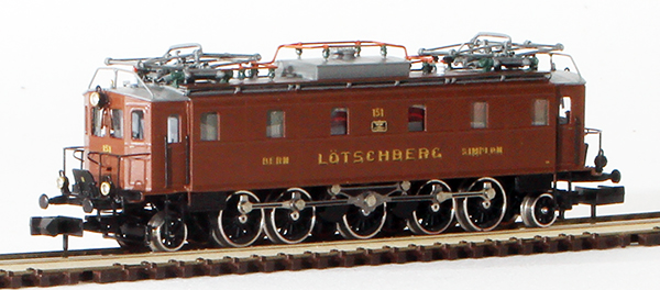 Consignment LEN-024 - Lematec Swiss Electric Locomotive Be 5/7 151 of the BLS