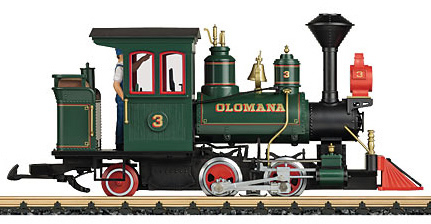 Consignment LG23130 - LGB 23130 - Museum Steam Locomotive Olomana (Narrow Gauge)