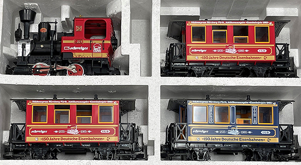 Consignment LGB20535 - 150 Year German Railways Schweiger Anniversary Set