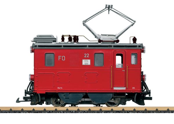 Consignment LGB23460 - FO Class HGe 2/2 Rack Railway Electric Locomotive
