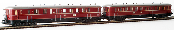 Consignment LI12504 - Liliput German 2-Piece Diesel Railcar VT 25 / VS 145 of the DB