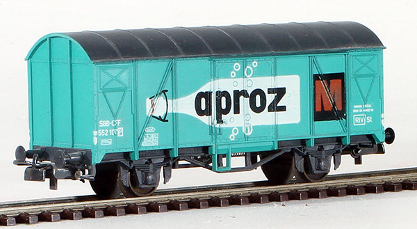 Consignment LI22950 - Liliput Swiss Closed Goods Aproz Wagon of the SBB
