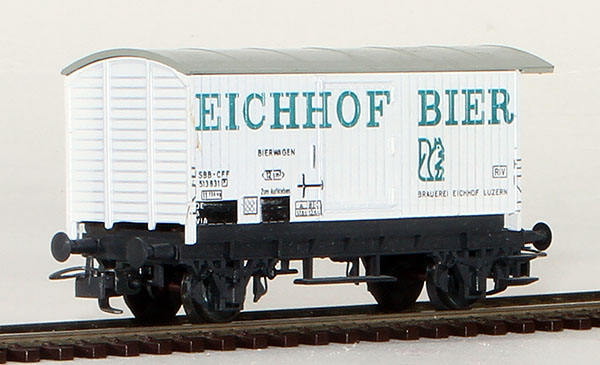 Consignment LI24850 - Liliput Swiss Refrigerated Eichhof Bier Car of the SBB