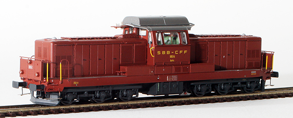 Consignment LS17014 - LS Models Swiss Diesel Locomotive BM 6/6 of the SBB/CFF
