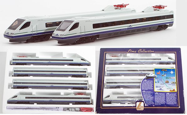 Consignment Lima149719 - Lima Italian ETR 470 Modern High Speed Train Set of the FS